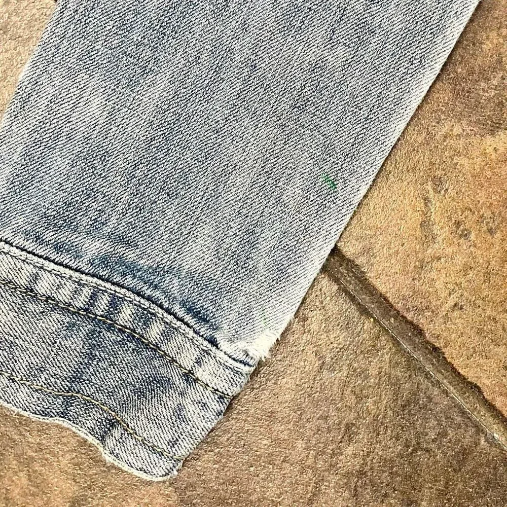 Old Navy Blue Jean Button Down Jacket Medium